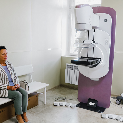 Работа на новом оборудовании: в поликлинике № 1 запущен новейший маммограф