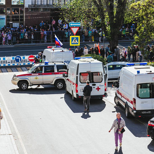 В День Победы без происшествий. Бригады скорой медицинской помощи дежурили на торжественных мероприятиях