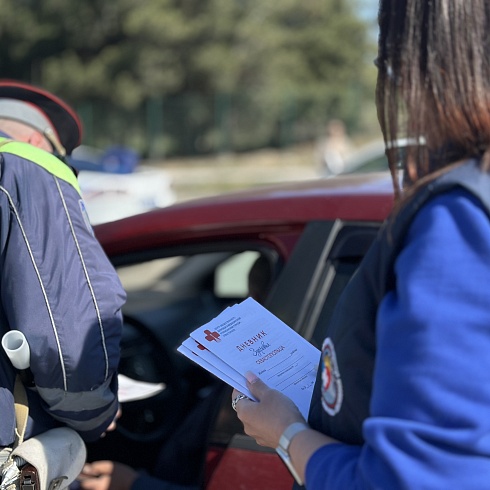 В Севастополе прошла первая в этом году акция «Здоровый водитель»