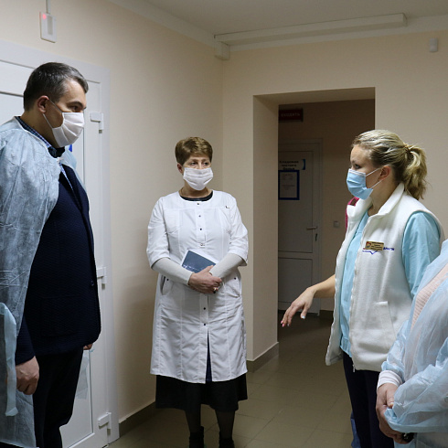 Директор Департамента здравоохранения Виталий Денисов 20 марта провёл административный обход в Инкермане