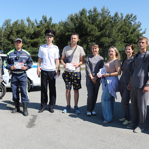Севастопольские медики и сотрудники ГИБДД провели совместную акцию «Здоровый водитель»