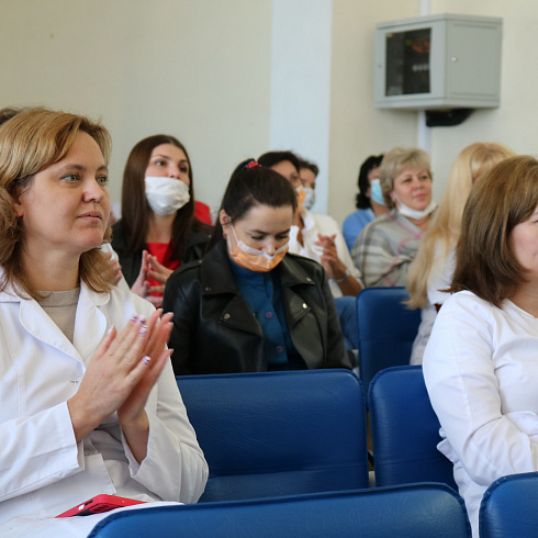 Севастопольские терапевты принимают поздравления с профессиональным праздником