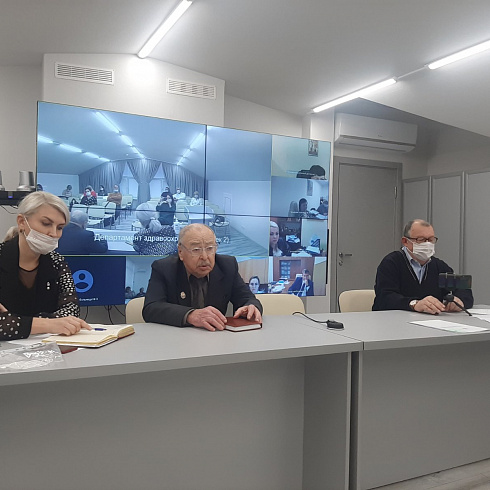 Сегодня состоялось заседание Общественного совета при Департаменте здравоохранения города Севастополя