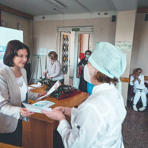 В преддверии Дня медицинского работника в Городских больницах  прошли торжественные собрания