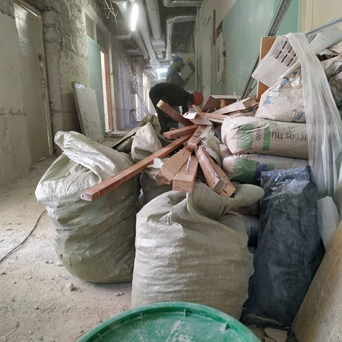 В поликлинике онкологического диспансера начался последний этап ремонта