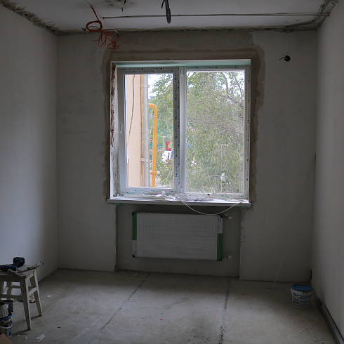 Капитальный ремонт детской поликлиники на улице Леваневского будет завершён этой осенью