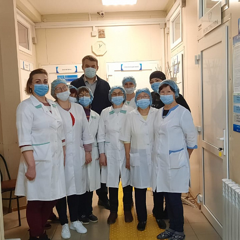 Директор Департамента здравоохранения провёл административный обход в амбулаториях и ФАПах городской больницы №4