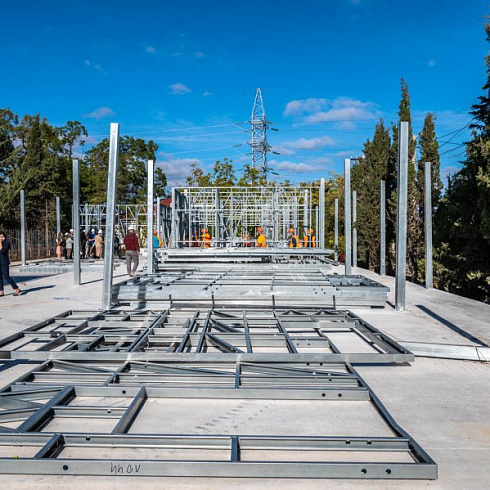 В Севастополе строят новый модульный корпус в инфекционной больнице