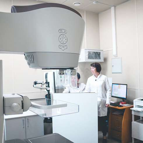 Работа на новом оборудовании: в поликлинике № 1 запущен новейший маммограф