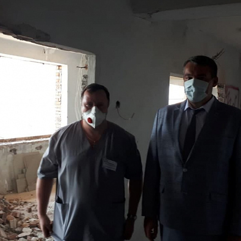 В Севастополе начался ремонт противотуберкулёзного диспансера В Севастополе начался ремонт противотуберкулёзного диспансера