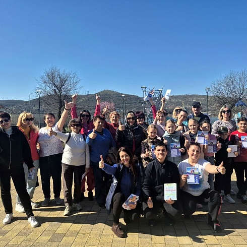  Севастополь присоединился к всероссийской акции «10 000 шагов к жизни»