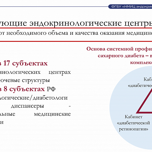 Презентация «Об оказании медицинской помощи пациентам при сахарном диабете, в том числе в рамках реализации планируемого федерального проекта «Борьба с сахарным диабетом»