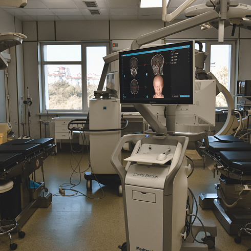 Теперь во время операции мы видим больше: в детской Городской больнице № 5 появилась ультрасовременная хирургическая навигационная станция