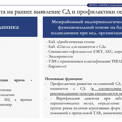 Презентация «Об оказании медицинской помощи пациентам при сахарном диабете, в том числе в рамках реализации планируемого федерального проекта «Борьба с сахарным диабетом»