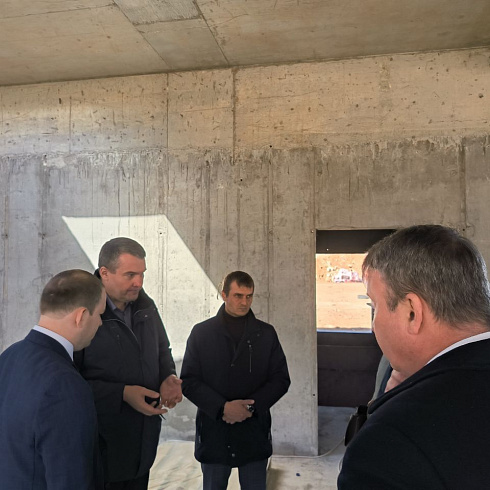 Проверили ход строительства врачебной амбулатории на Фиоленте