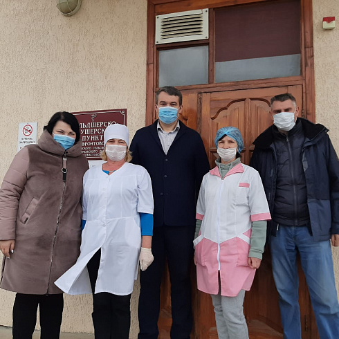 Директор Департамента здравоохранения Виталий Денисов продолжает административный обход  фельдшерско-акушерских пунктов и сельских врачебных амбулаторий на Северной стороне Севастополя