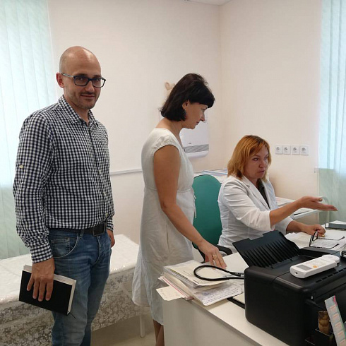 Заместитель директора Департамента здравоохранения Севастополя провела административный обход врачебных амбулаторий  и ФАПов городской больницы № 4