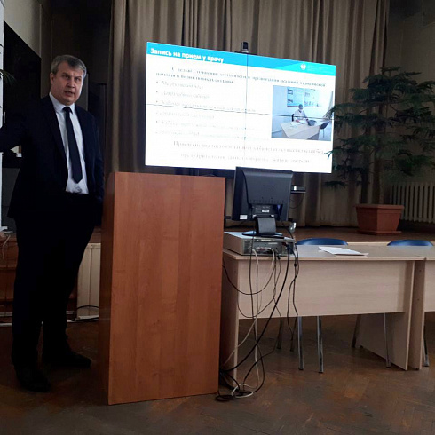 Сегодня в севастопольских городских больницах прошли встречи с населением