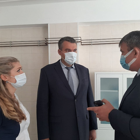 Директор Департамента здравоохранения провёл административный обход в травматологическом пункте и приёмном отделении городской больницы №1